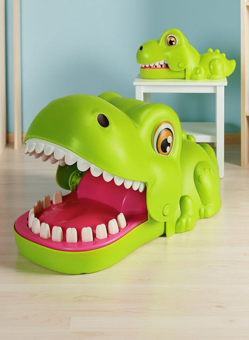 إيزي فيتشور لعبة طاولة سهلة المستقبل مع أضواء LED وأصوات، ألعاب أسنان ديناصورات للأطفال، لعبة ترفيهية عائلية، ألعاب عض الأصابع، ألعاب مضحكة، ألعاب مزحة عملية لطبيب الأسنان، هدية للحفلات رقم 2103 - Image 1